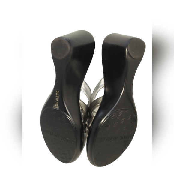 Italian Shoemakers Open Toe Wedge Sandals Women's Size 7 - Picture 3 of 6